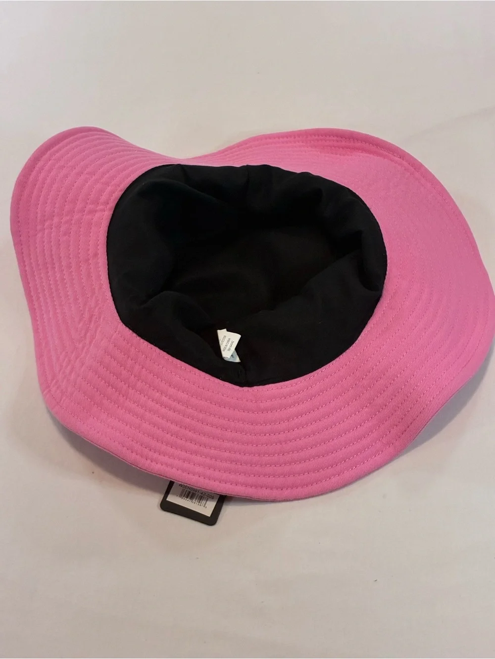 Ed Hardy Pink Bucket Hat with Heart Skull Embroidered Patch